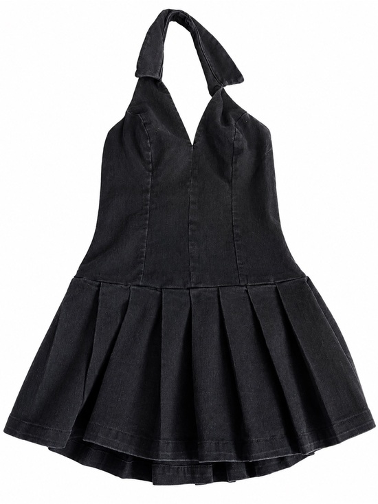 love, Fire Dresses & Skirts - love, Fire Black Knit Top with Crew Neck